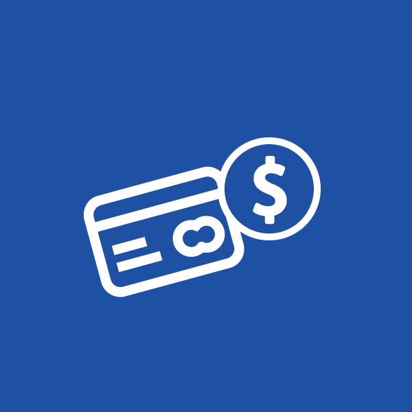 2. On site cash / credit card payment