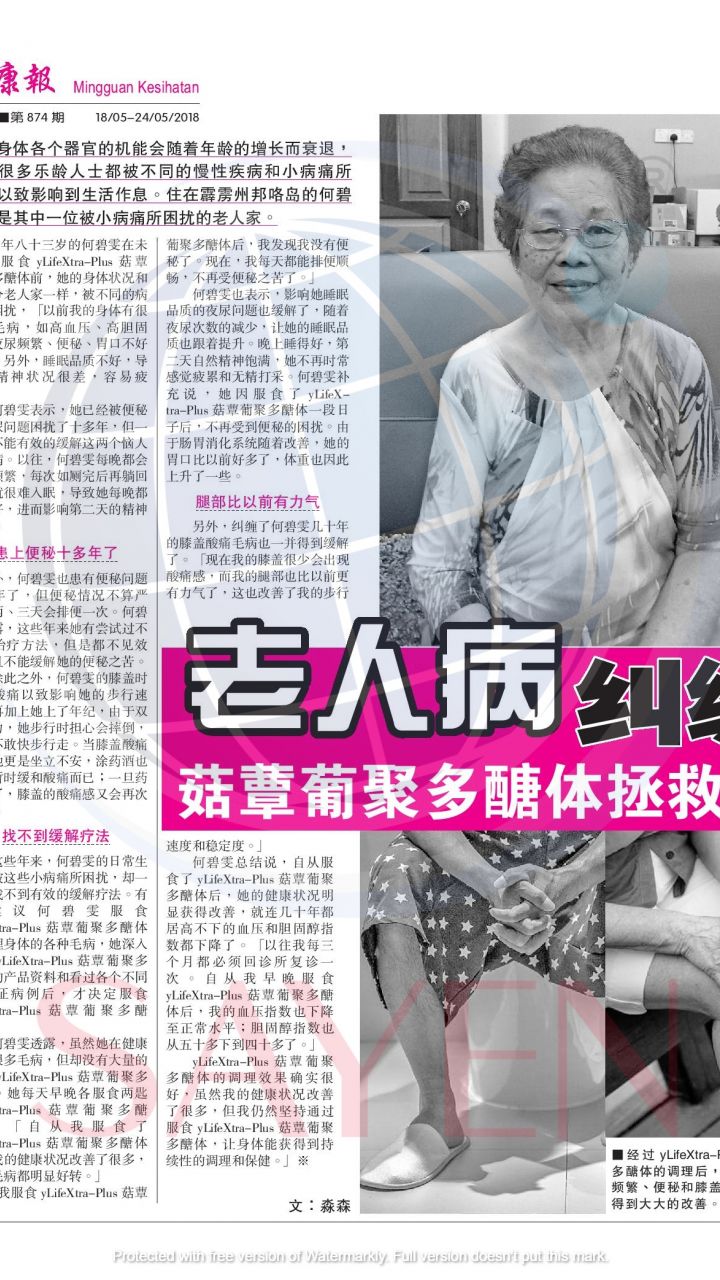 874--何碧雯 ------老人病